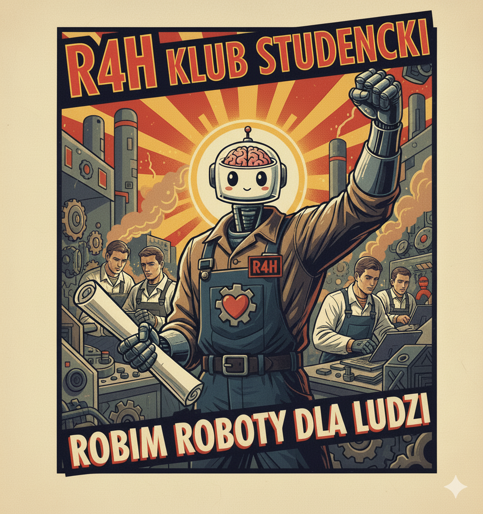 Plakat rekrutacyjny Robots 4 Humans